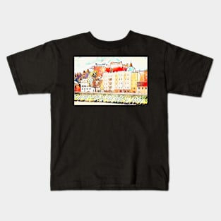 View of the old town of Salzburg Kids T-Shirt